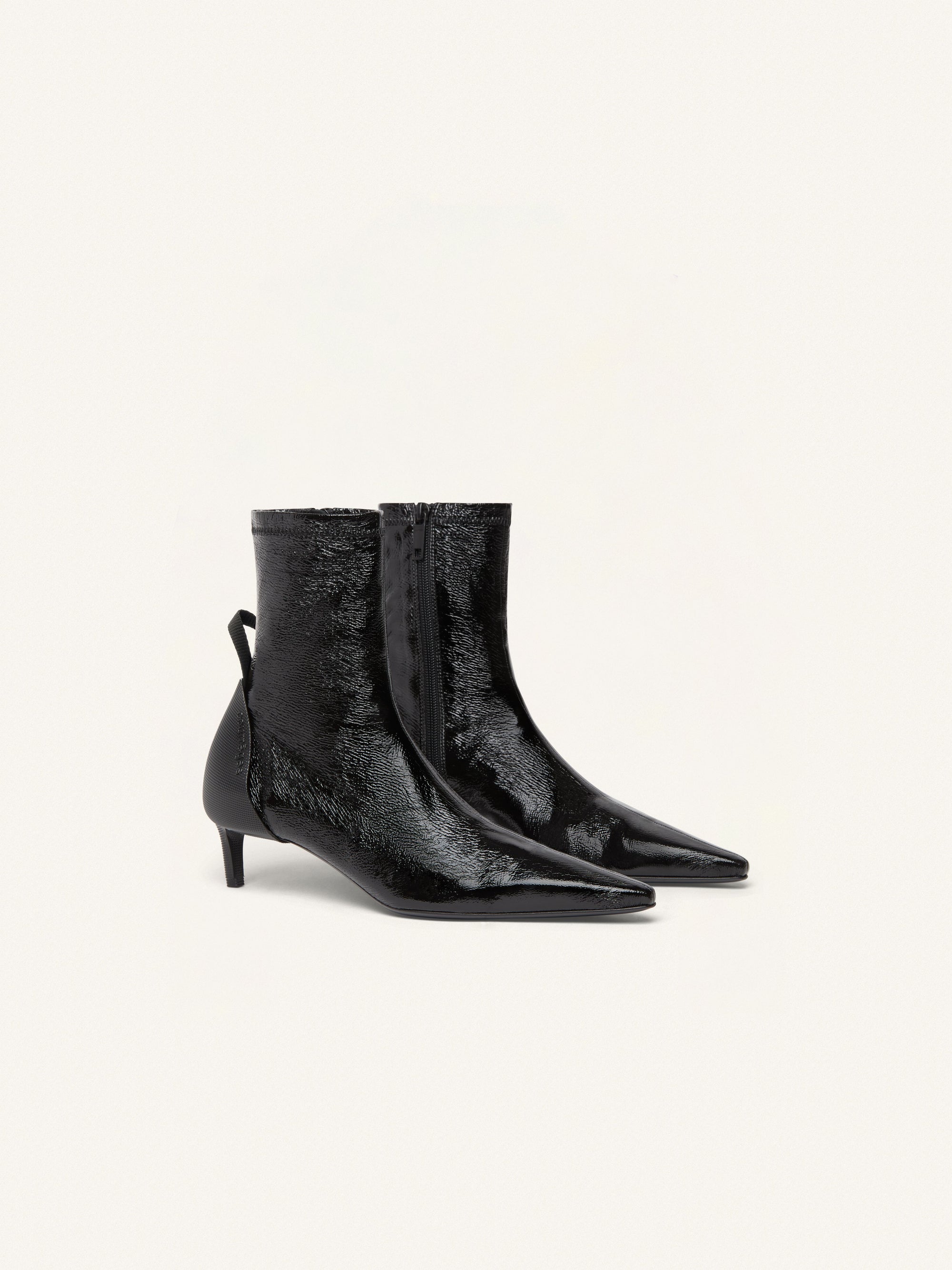 10pcs NEW / BOTTINES SCUBA EN VINYLE - Black