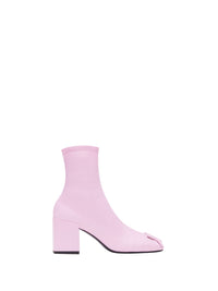 8pcs NEW / BOTTINES HÉRITAGE EN VINYLE STRETCH  - Candy pink