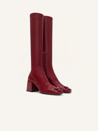 28pcs NEW / BOTTES HÉRITAGE EN VINYLE  - Groseille foncé