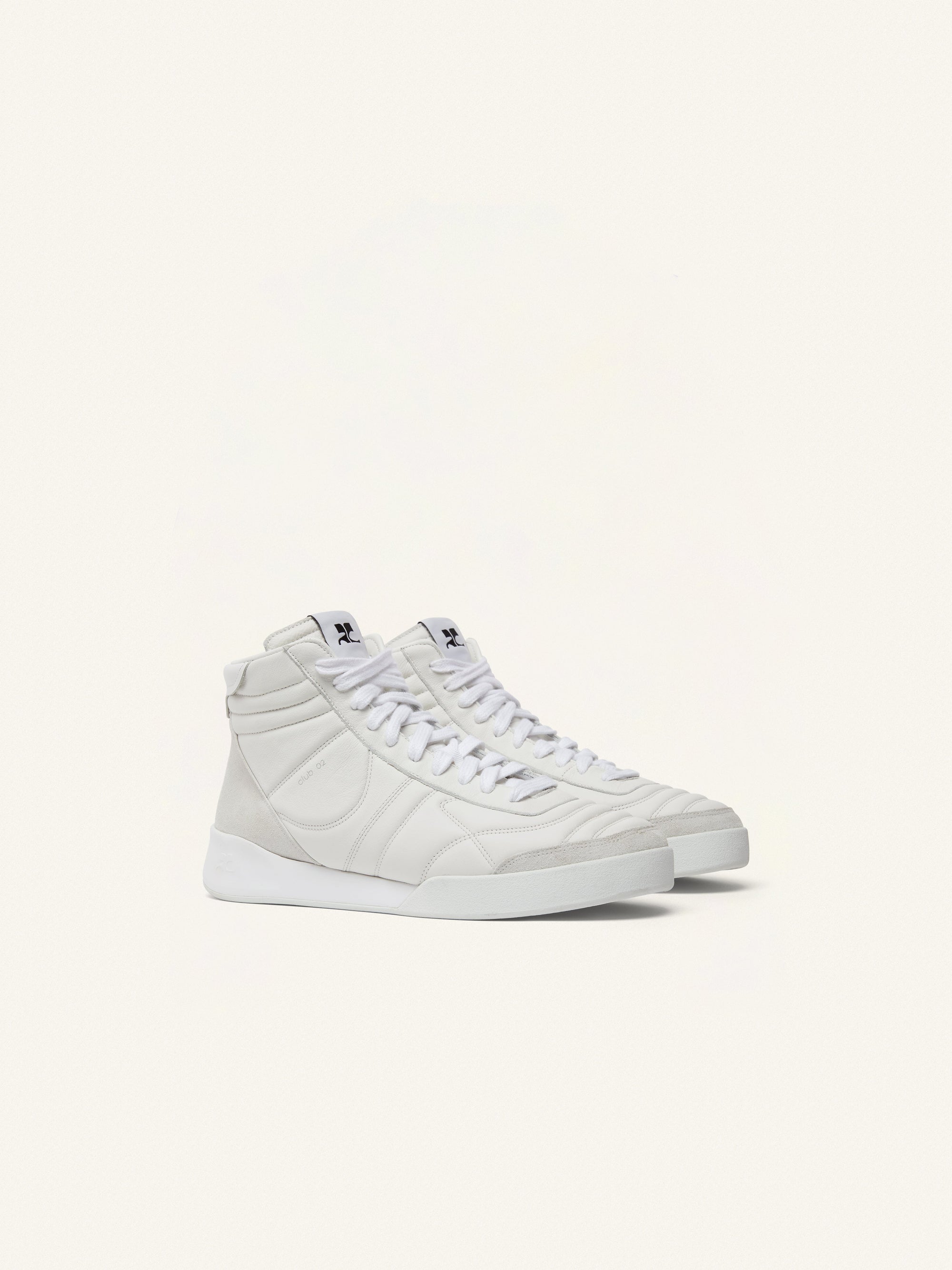 13pcs RELIQUAT 150€ / Baskets club 02 en cuir - Heritage white