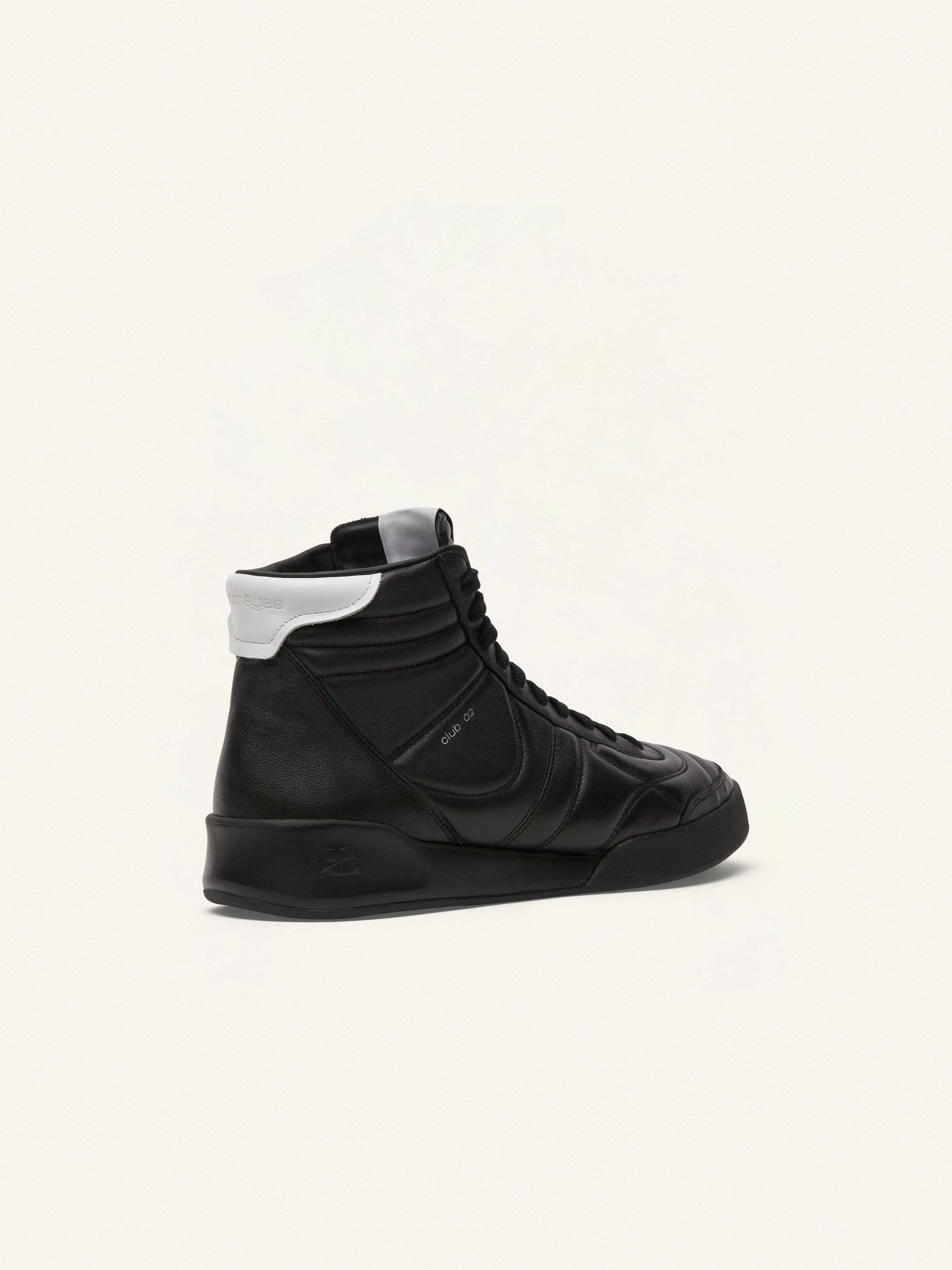 21pcs RELIQUAT 150€ / Baskets club 02 en cuir - Black