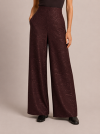 CHOCOLATE STRAIGHT FIT PANTS (NR)