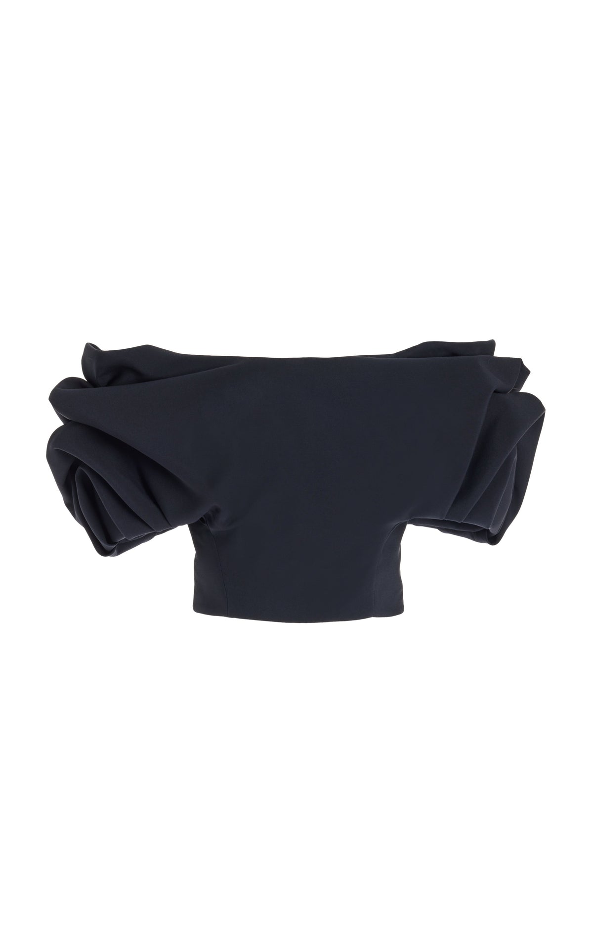Black / Top Erwan en soie - Black