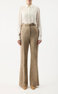 Deep Fluorite Blue / Pantalon Josh en laine - Deep Fluorite Blue
