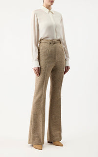 Deep Fluorite Blue / Pantalon Josh en laine - Deep Fluorite Blue