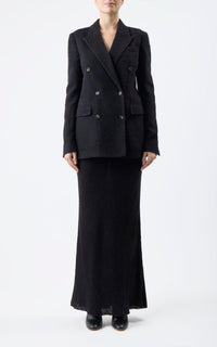 Black / Jupe Belo en soie - Black