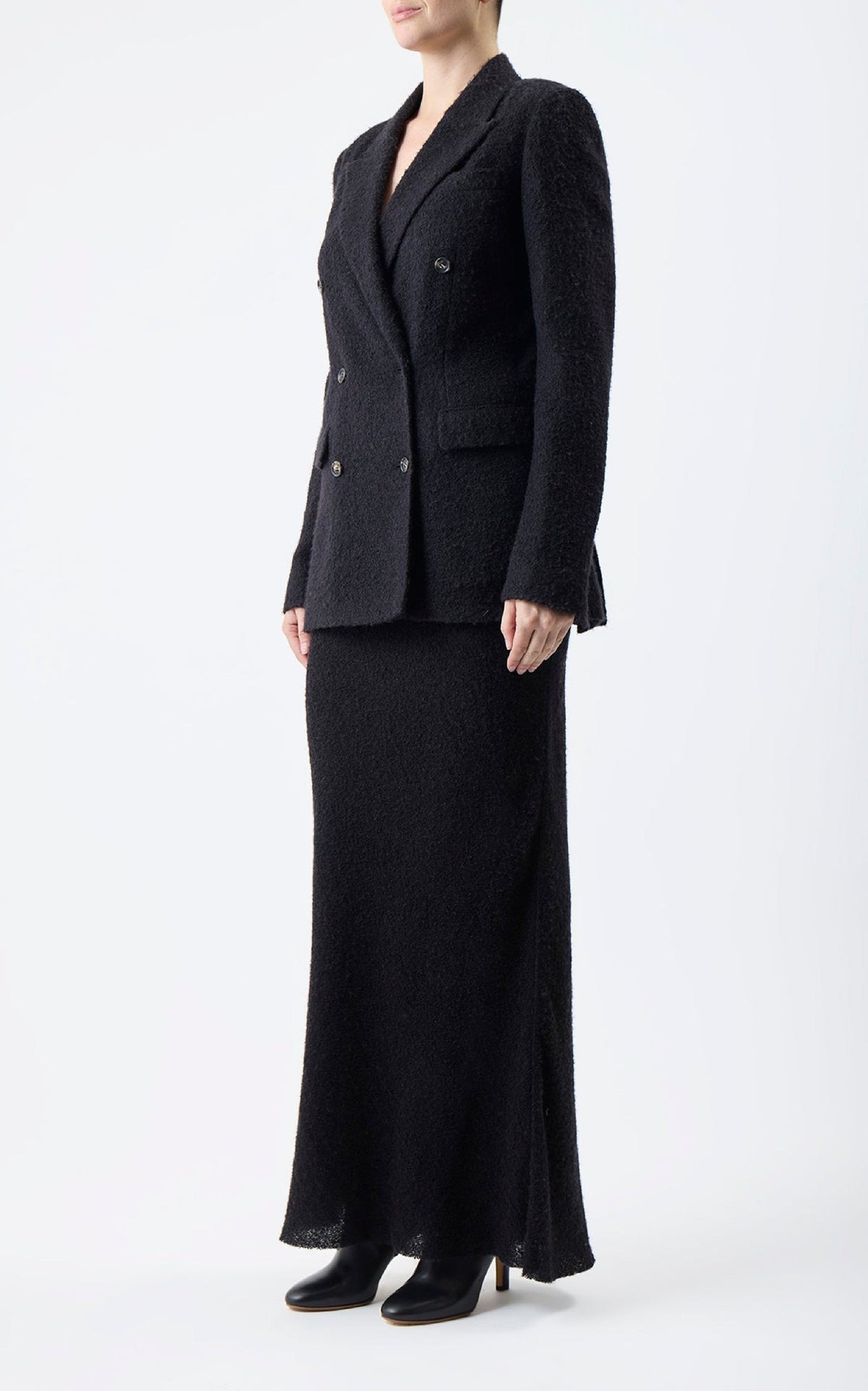 Black / Jupe Belo en soie - Black