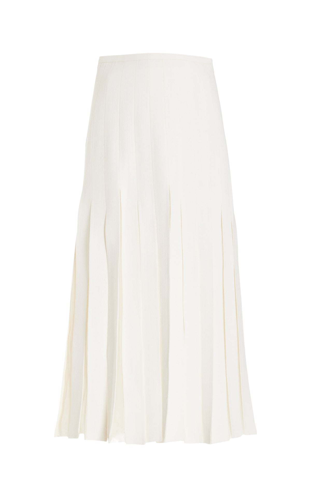 Ivory / Jupe Binka évasée en laine - Ivory