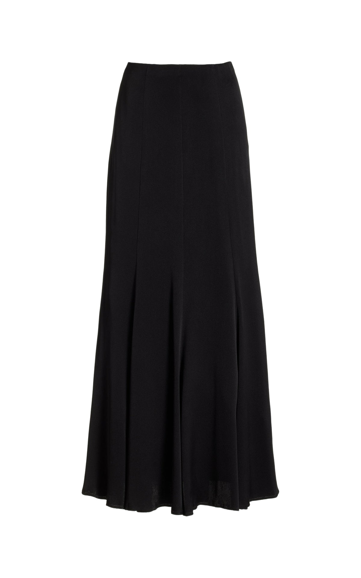Black / Jupe Ricky en soie - Black