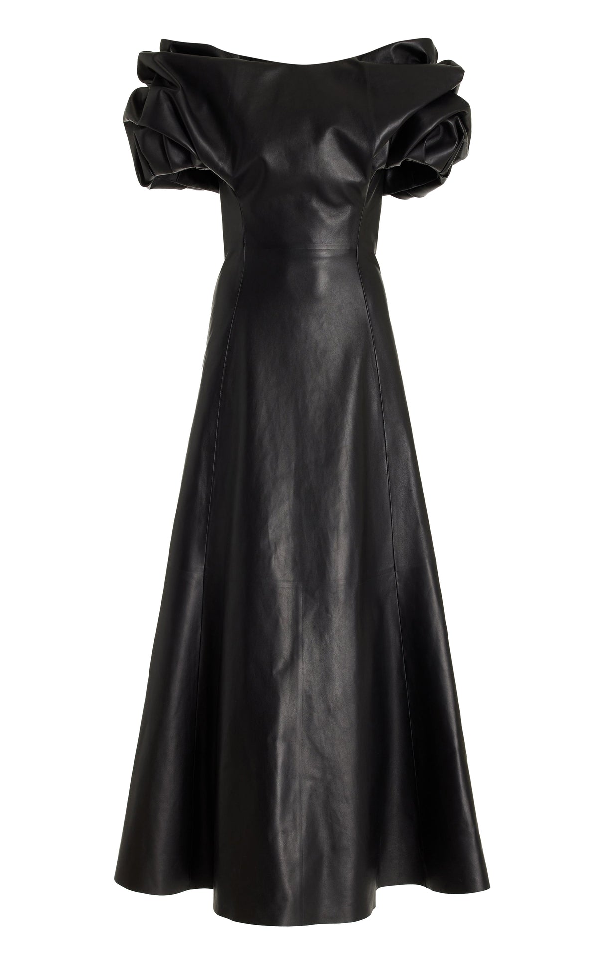Gwyneth Dress en noir italian plonge