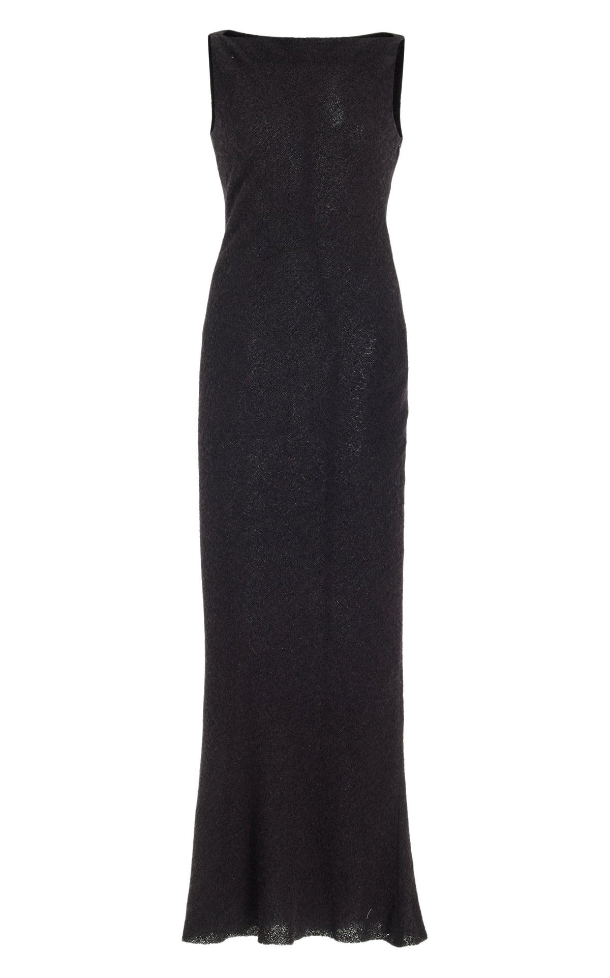 Black / Robe Seren en soie - Black