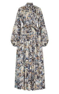 Cedric Dress en gris scale w / gris horse parade