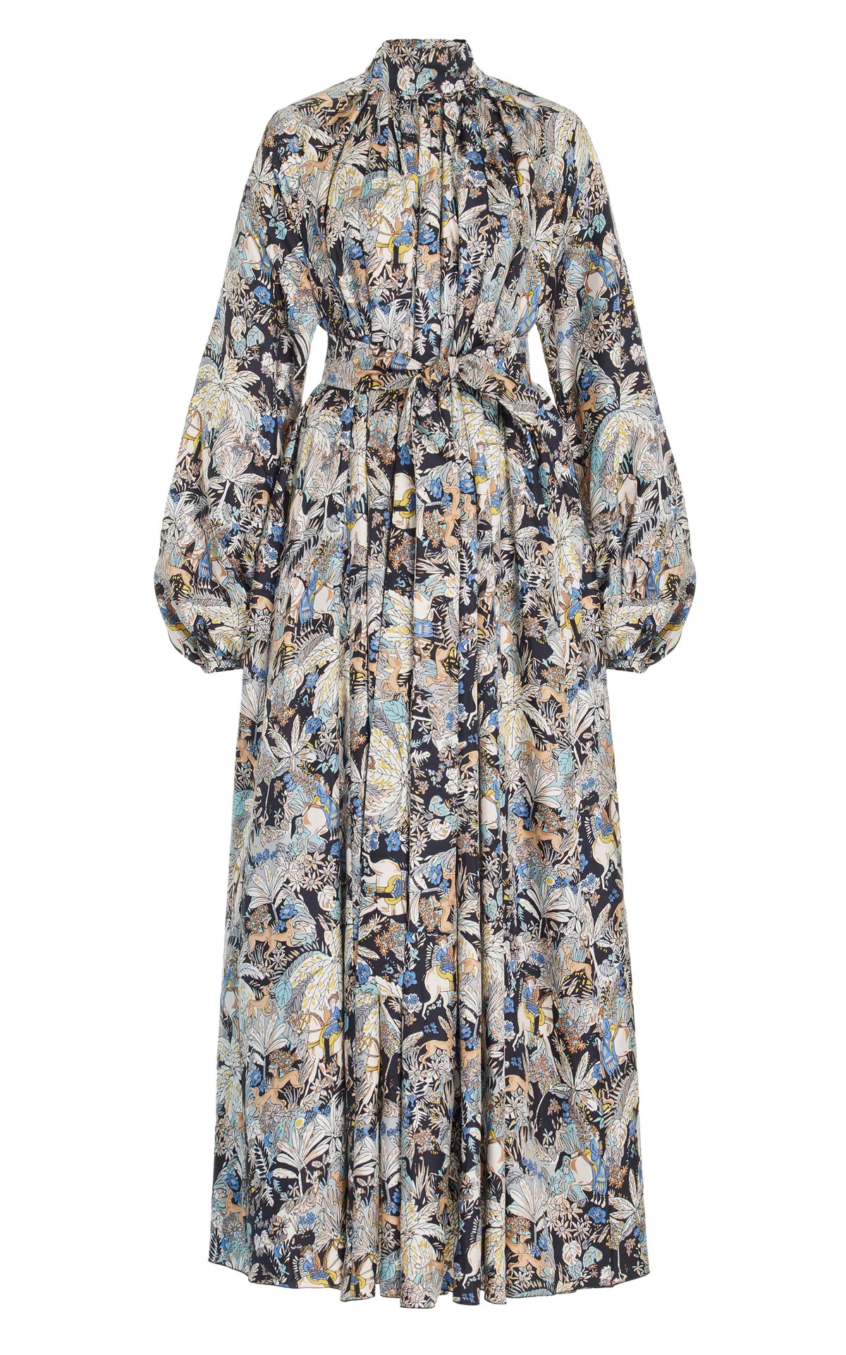 Cedric Dress en gris scale w / gris horse parade