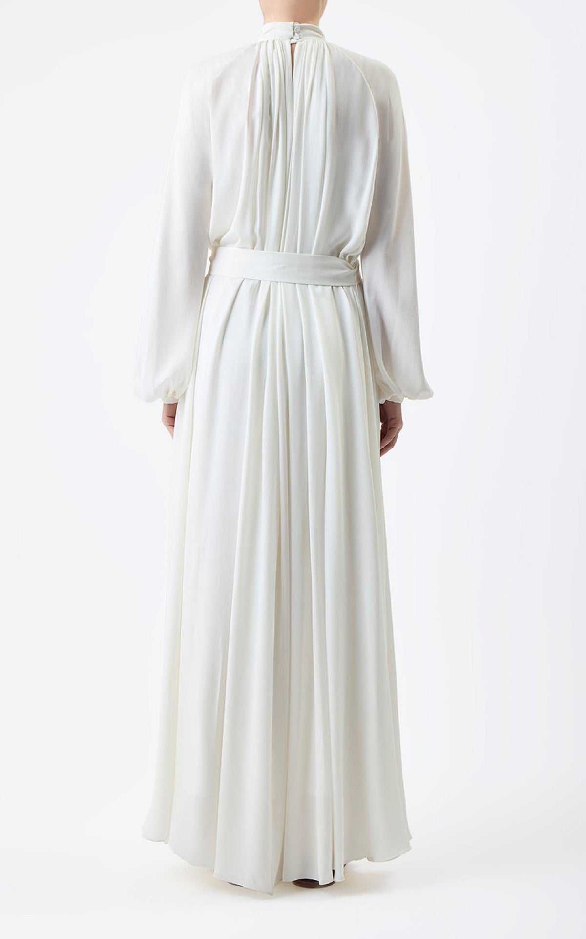 Ivory / Robe Cedric en soie - Ivory