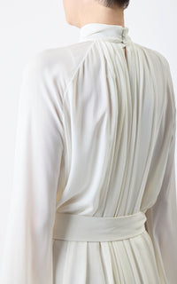 Ivory / Robe Cedric en soie - Ivory