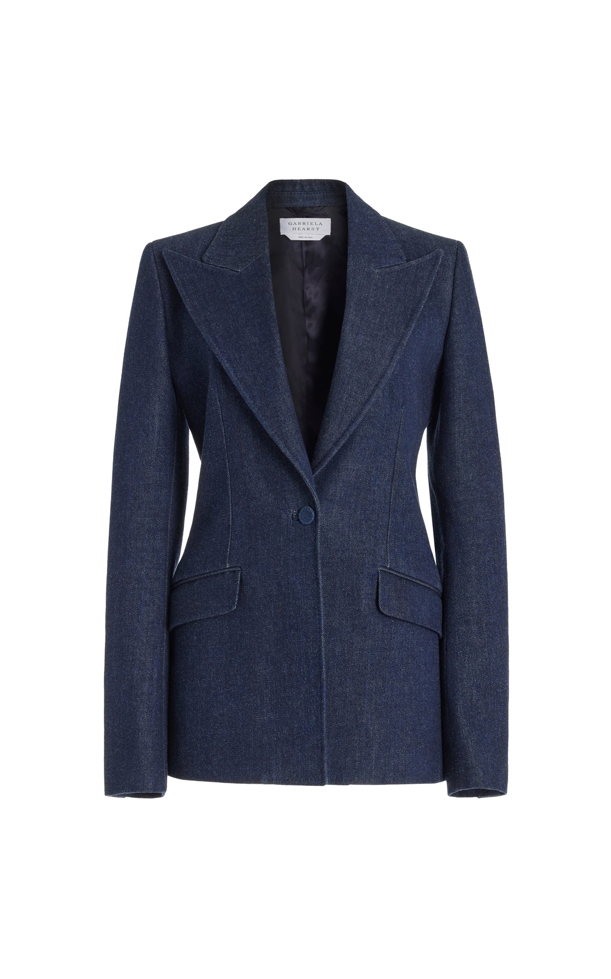 Leiva Blazer en denim organic raw denim