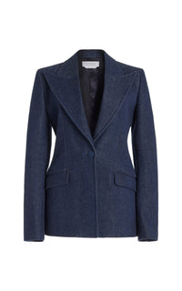 Denim / Veste blazer Leiva - Denim