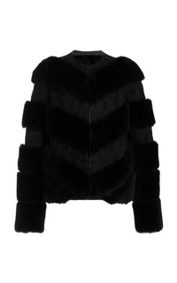 Black / Veste Carys en cuir - Black