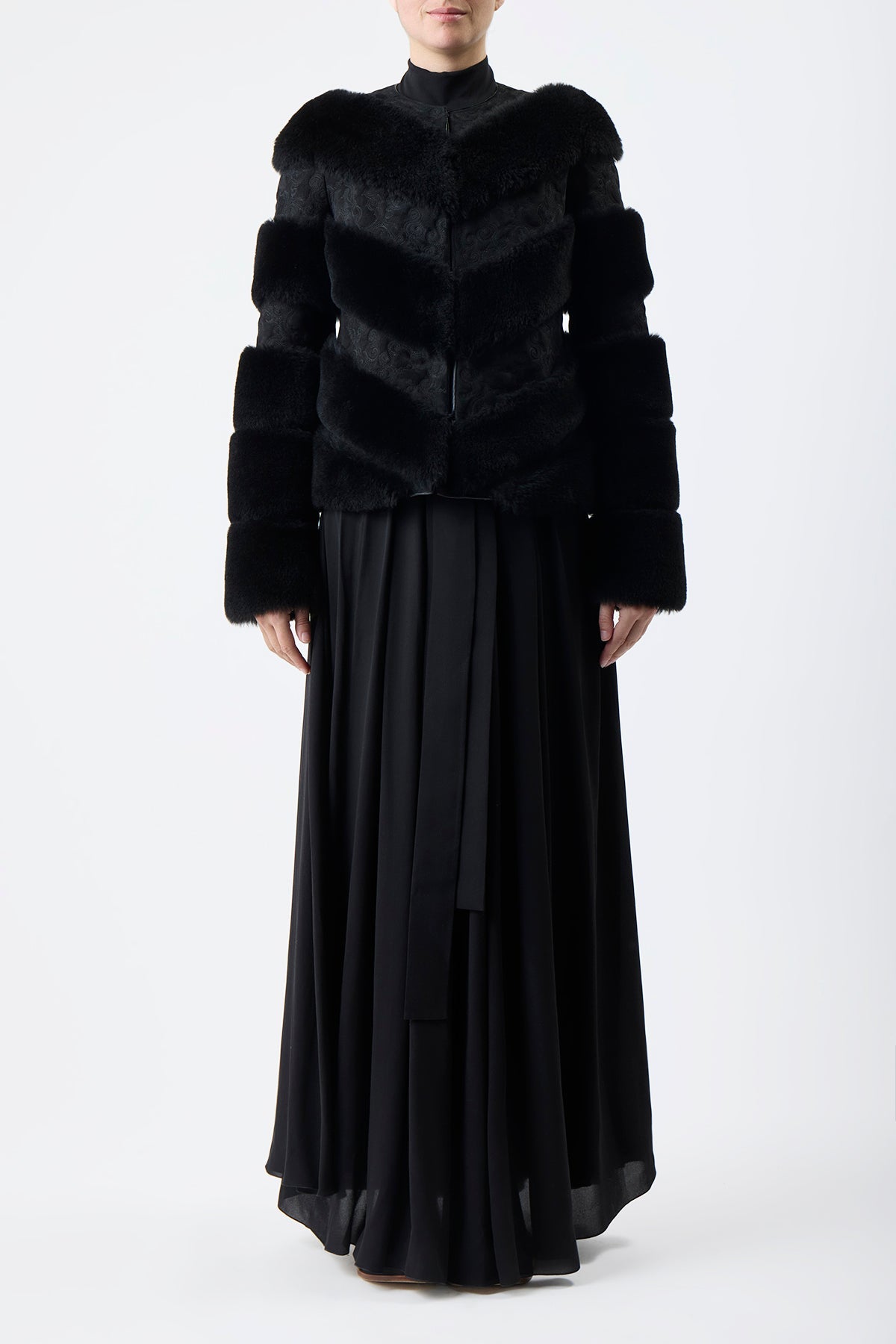 Black / Veste Carys en cuir - Black