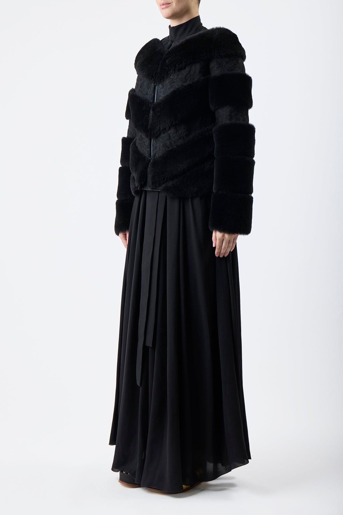 Black / Veste Carys en cuir - Black