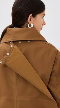 Patch Pocket Utility Jacket - Toffee