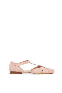 Blush / Sandales à bride Harlow en cuir - Blush