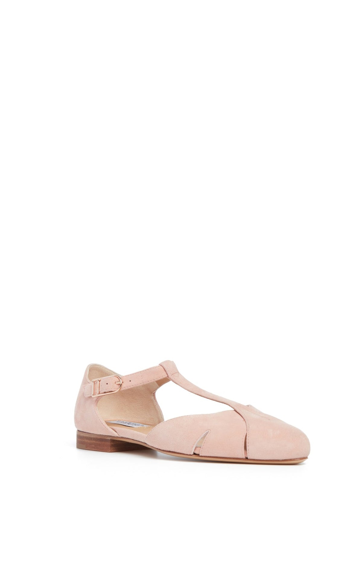 Blush / Sandales à bride Harlow en cuir - Blush