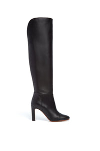 Black / Cuissardes Linda 85 en cuir - Black