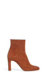 Lila Boot en cognac daim
