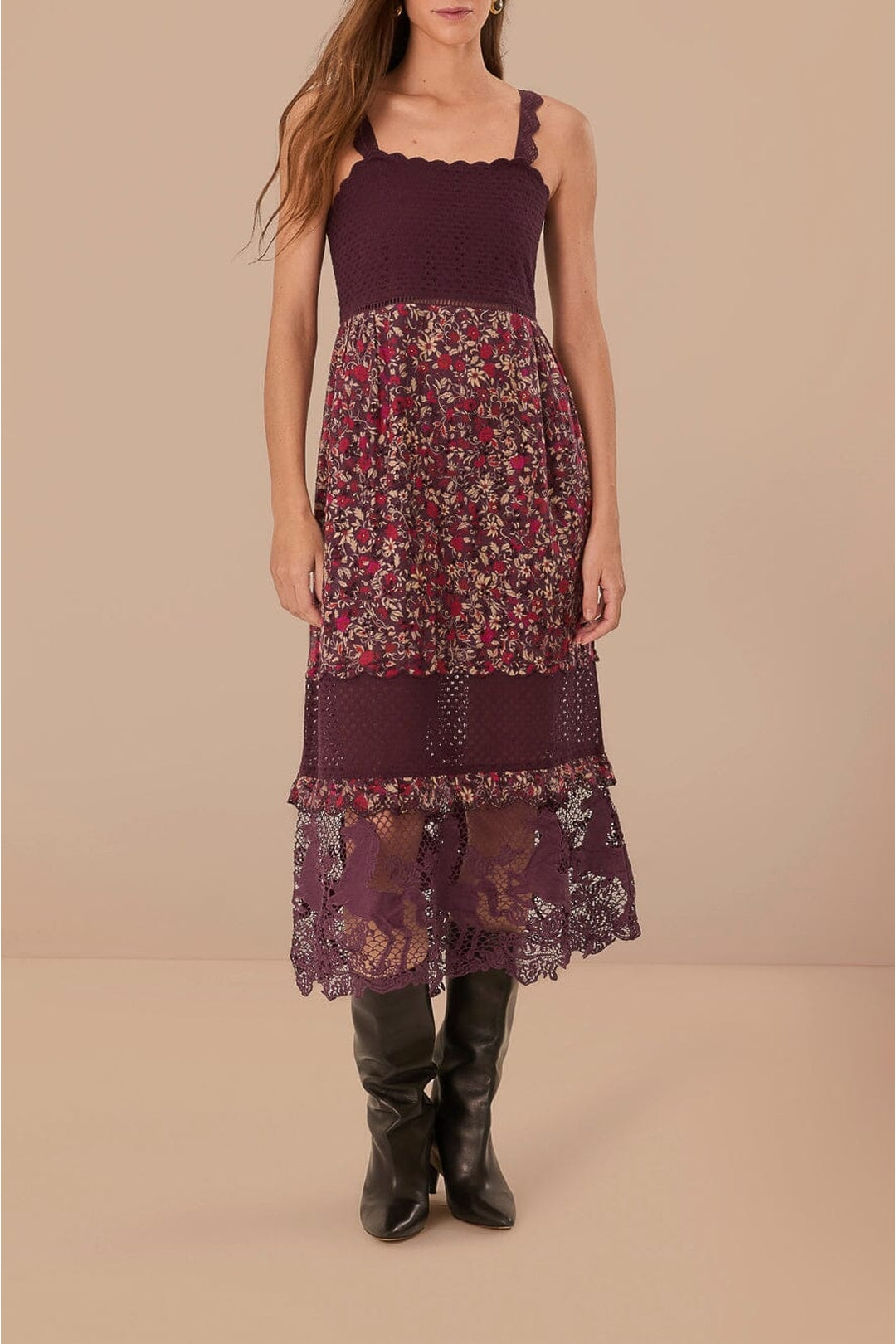 DJV_Chelsea Garden Purple Robes midi - Chelsea Garden Purple