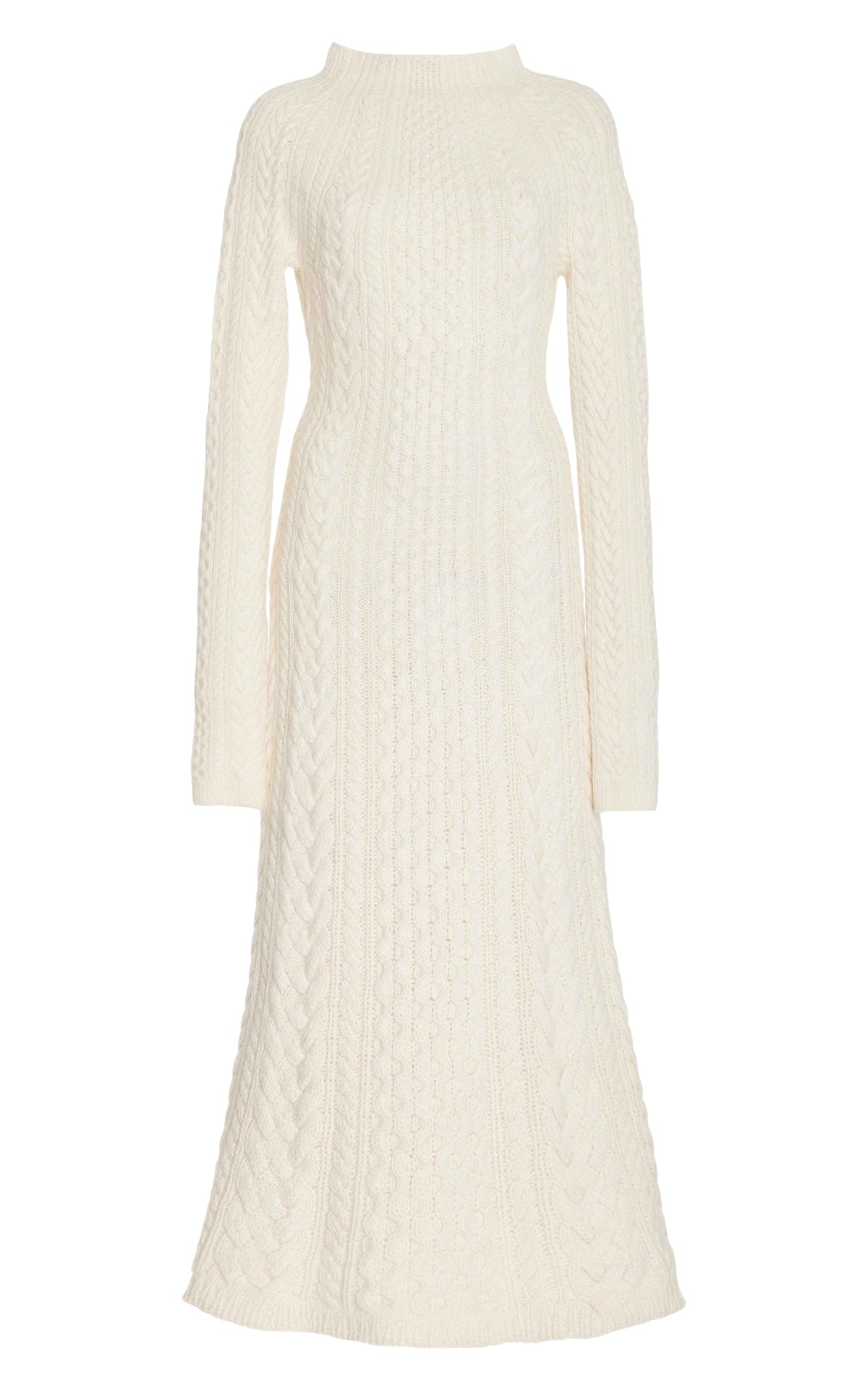 Ivory / Robe Amaris en cachemire - Ivory