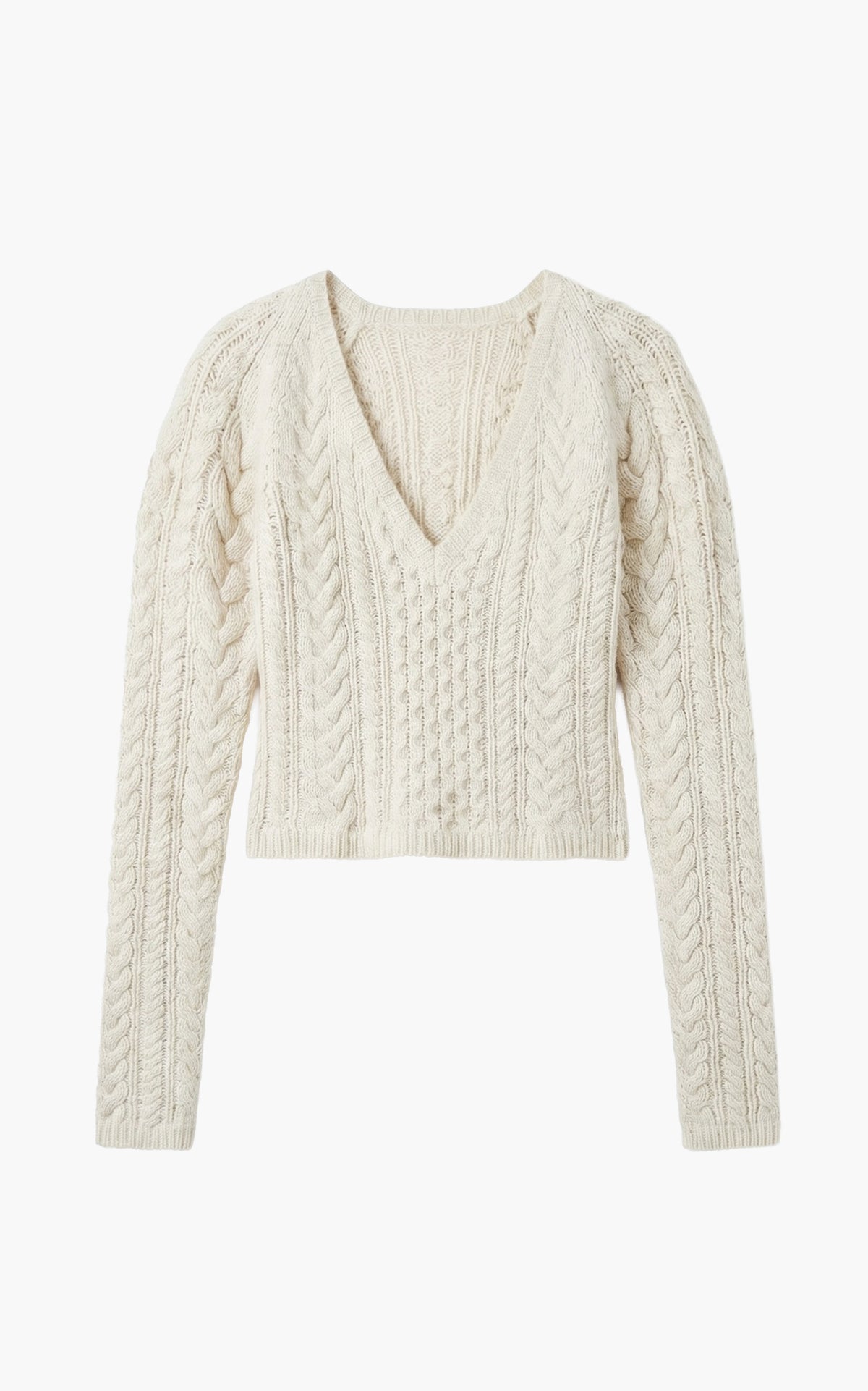 Ivory / Pull Arwel en cachemire - Ivory