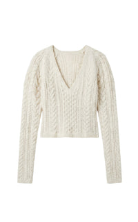 Pull Arwel en cachemire - Ivory