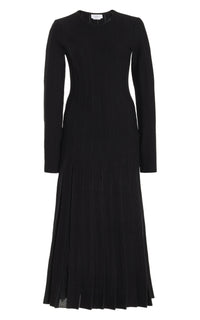 Black / Robe Walsh en laine - Black