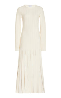 Ivory / Robe Walsh en laine - Ivory