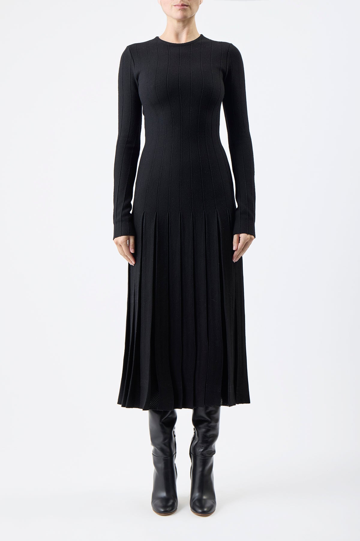 Walsh Dress en noir nomad