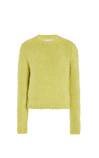 Dalton Sweater en vert adamite welfat cachemire fil