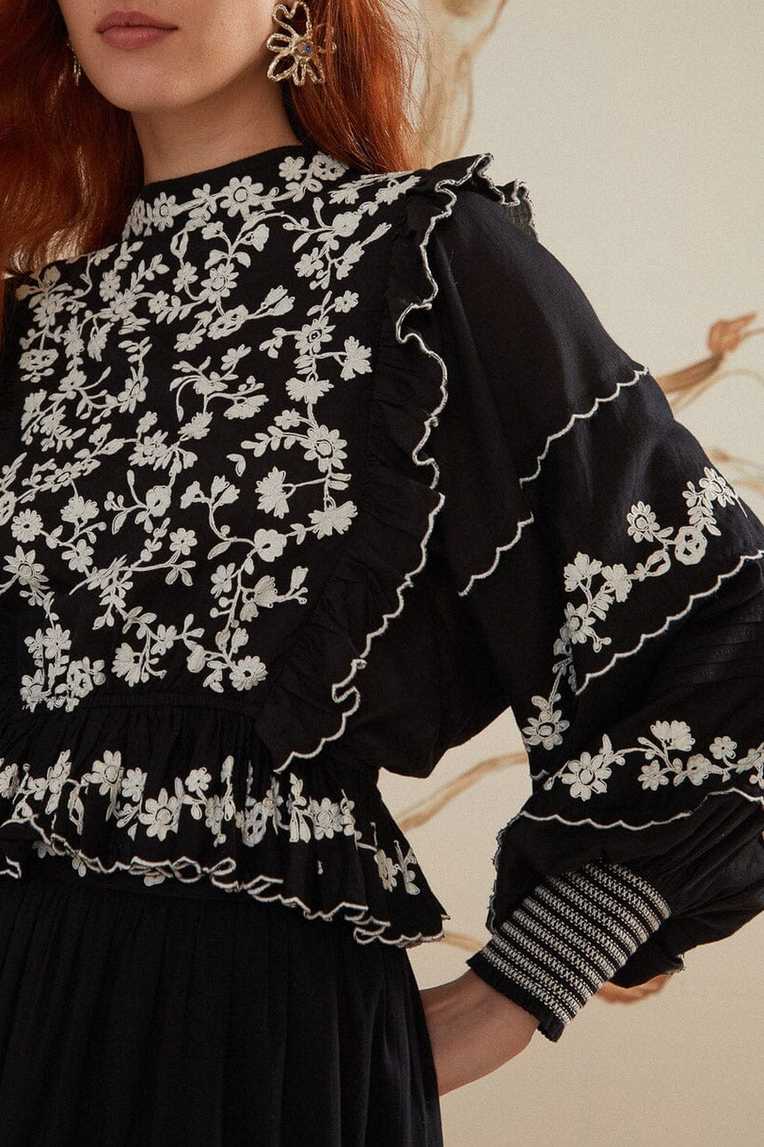 DJV_Black Chemises & Blouses - Black