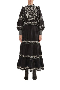 DJV_Black Chemises & Blouses - Black
