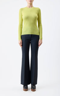 Browning Knit en vert adamite jaipur cachemire soie fil