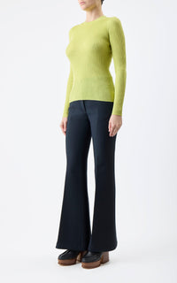 Browning Knit en vert adamite jaipur cachemire soie fil