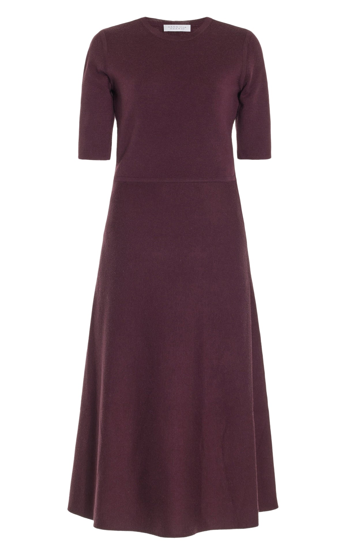 Deep Bordeaux / Robe Seymore en laine - Deep Bordeaux