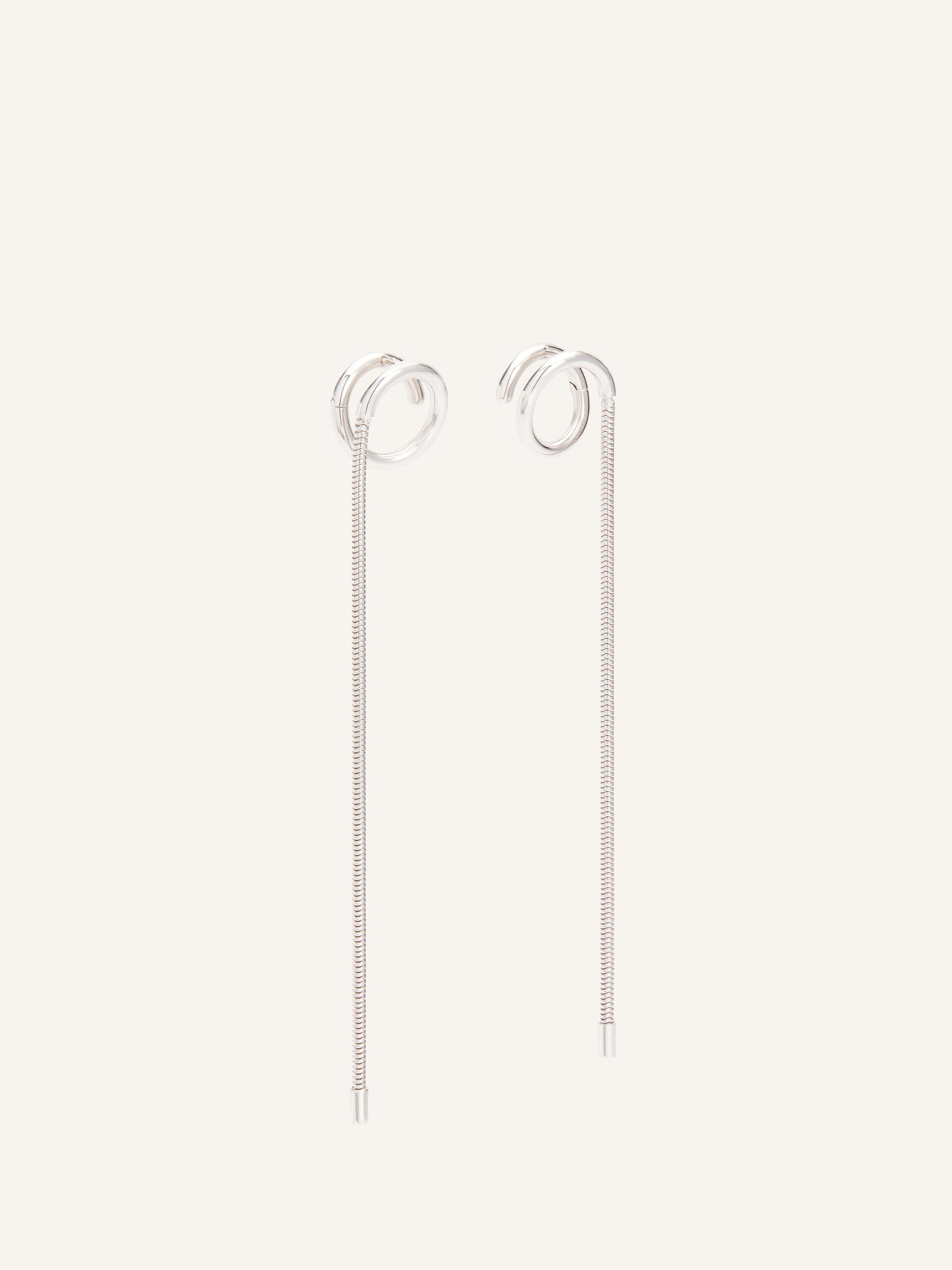 PREMIUM 1pcs NEW / BOUCLES D'OREILLES HOLY CHAÎNE