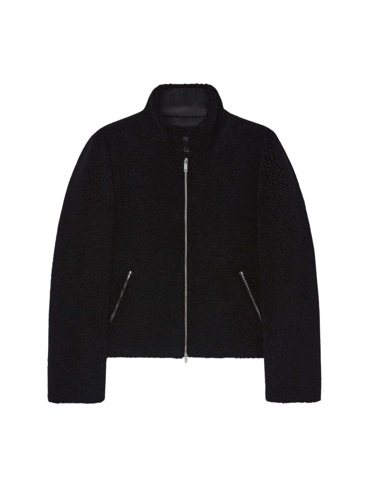 Bomber en molleton - Black