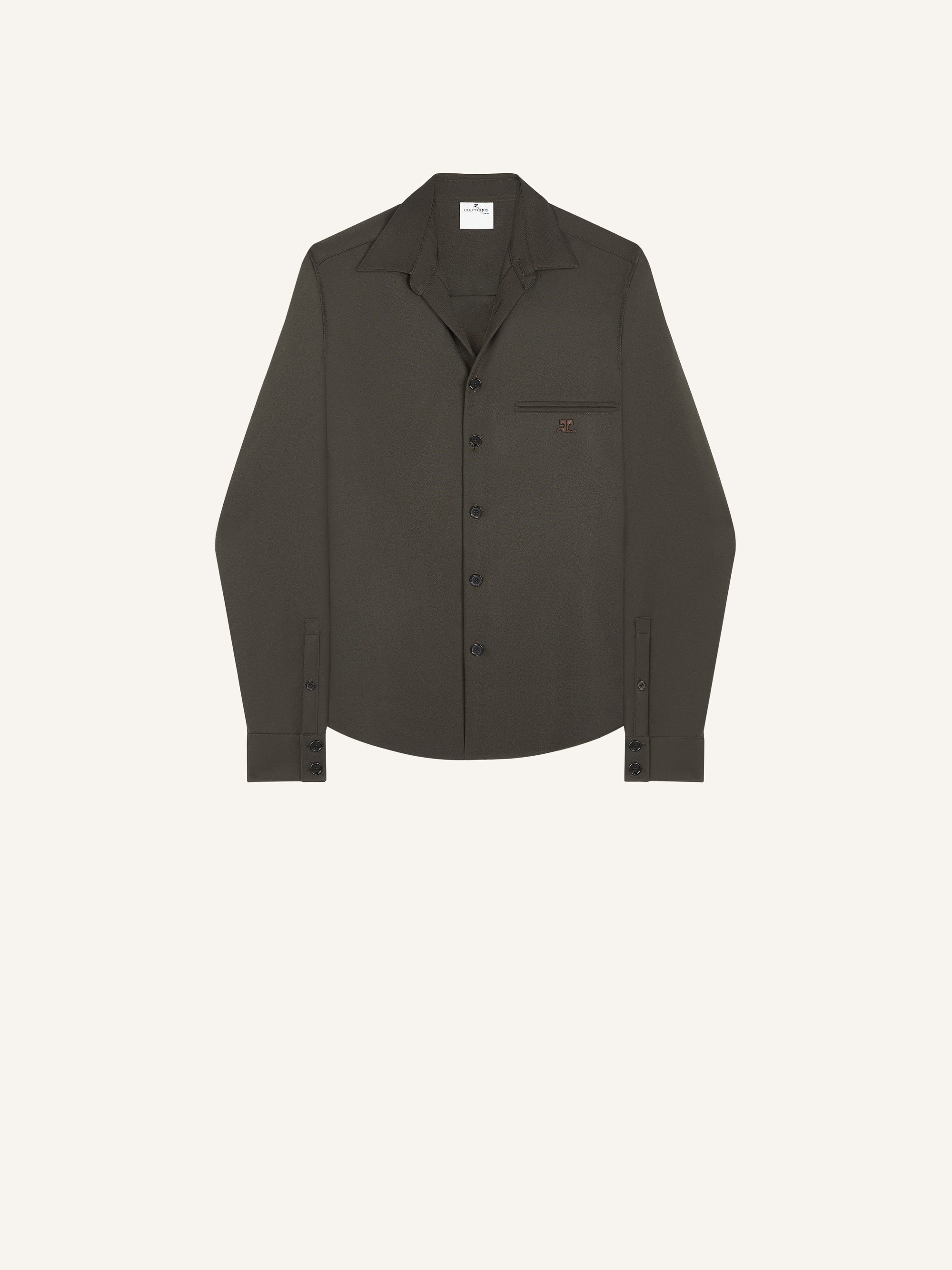 CHEMISE UNE POCHE EN TWILL-48