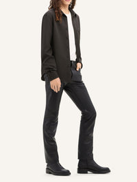 Chemise une poche en twill - Mud Brown