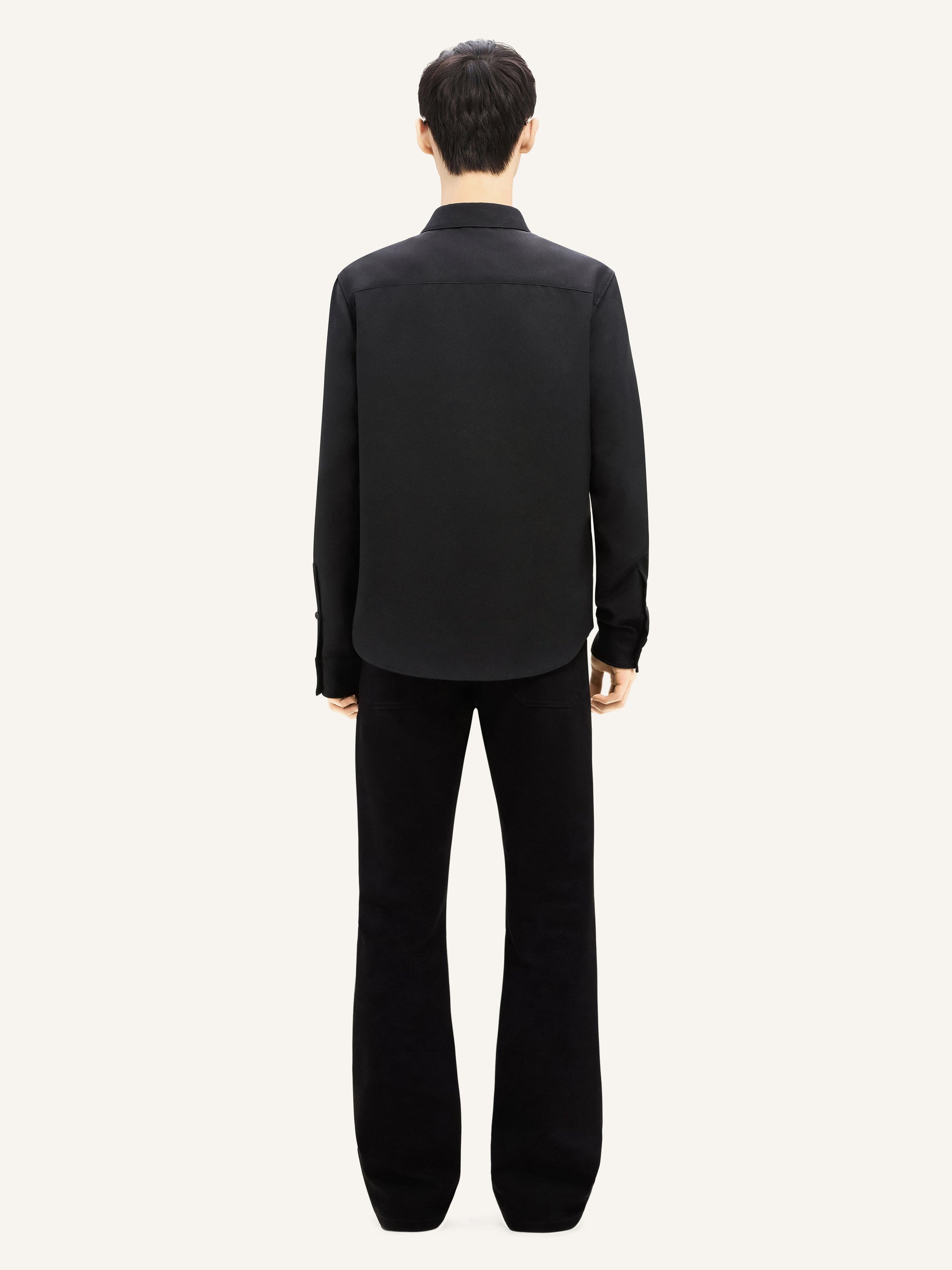 CHEMISE UNE POCHE EN TWILL-46