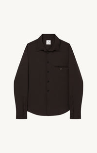 CHEMISE UNE POCHE EN TWILL-48