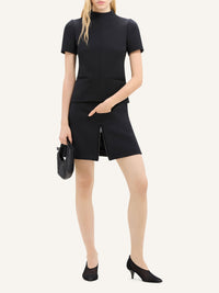 PREMIUM 113pcs NEW / MINI JUPE TAILLEUR EN TWILL - Black