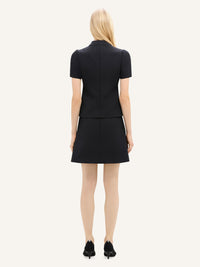 PREMIUM 113pcs NEW / MINI JUPE TAILLEUR EN TWILL - Black